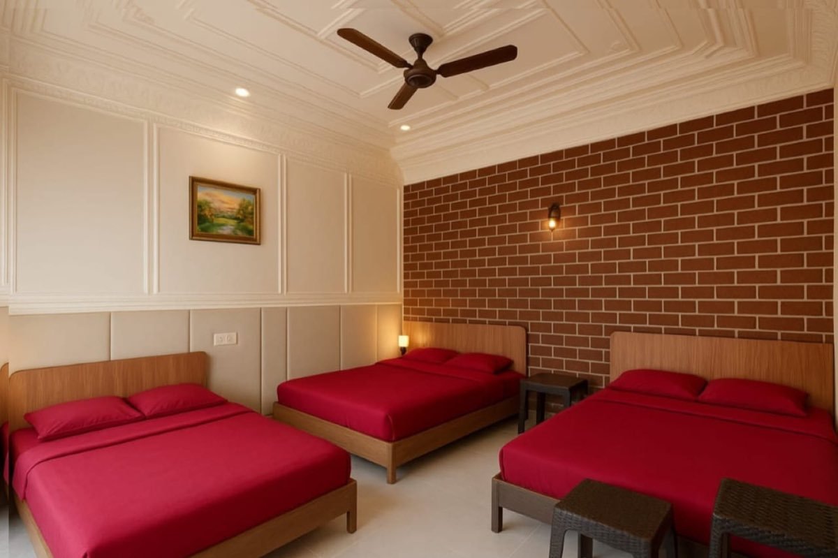 Room interior at Eco Green Dandeli