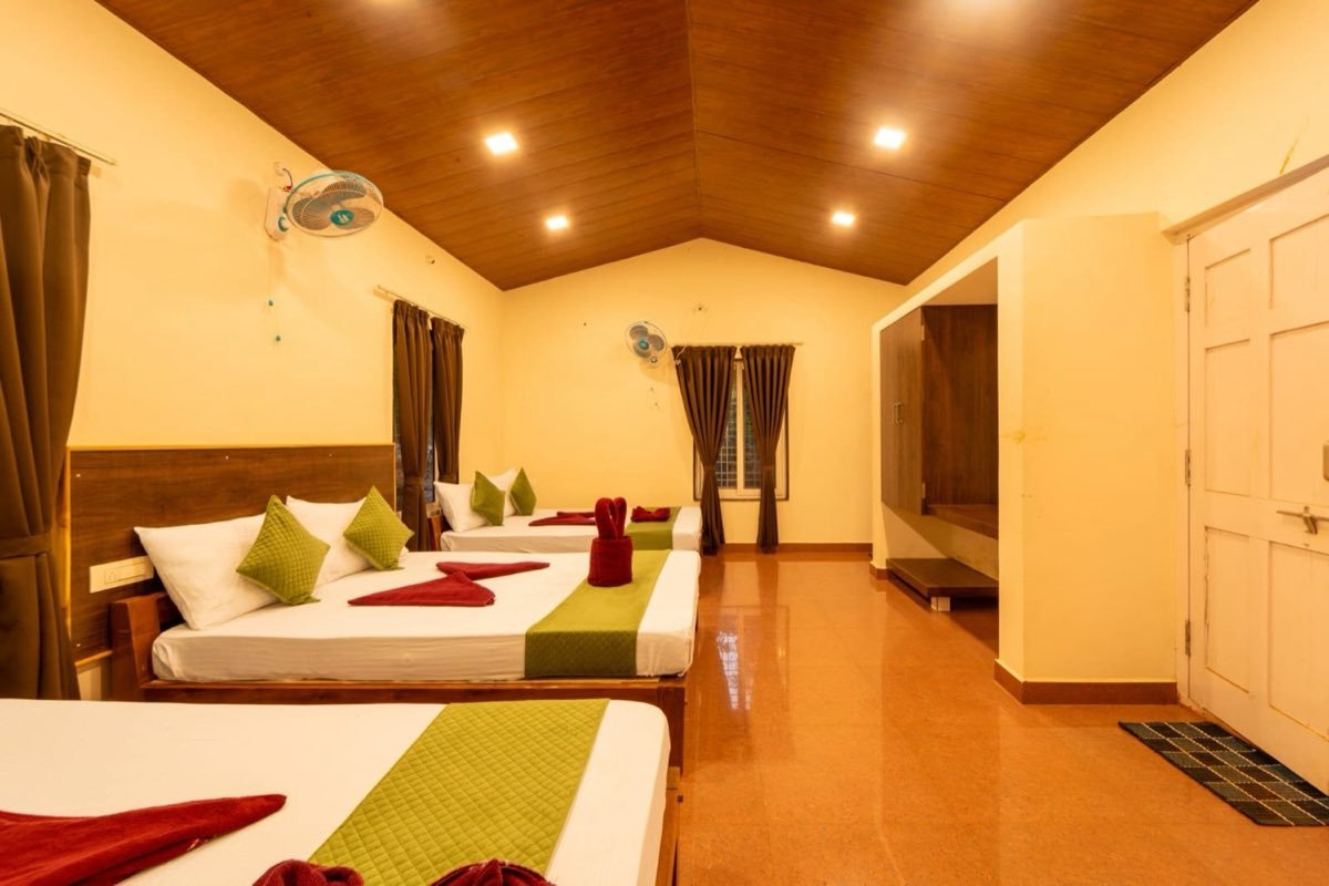 Deluxe AC cottage interior